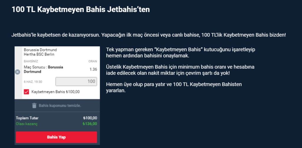 JetBahis Bonus Seçenekleri