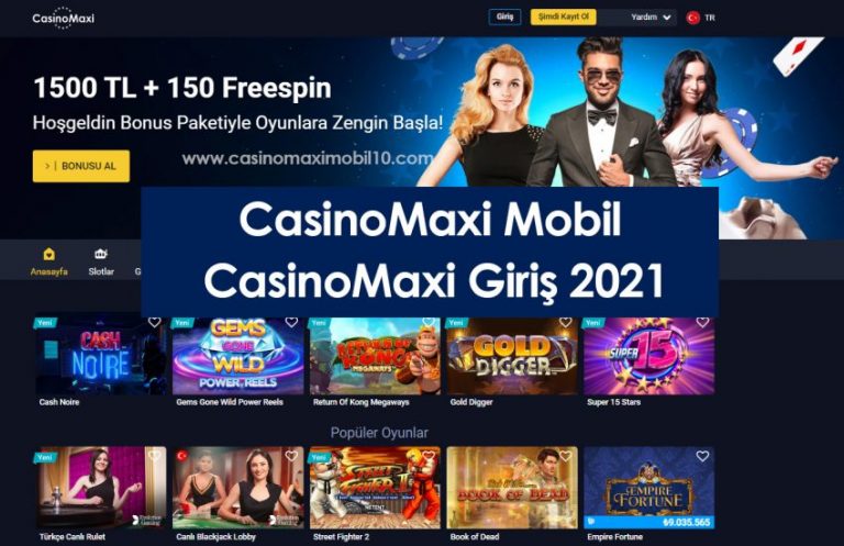 CasinoMaxi Sitesi İnceleme 2021 ve 2021